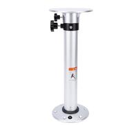 CHICIRIS Piédestal de Table de Bateau Réglable Robuste de 18,7 à 29,9 Pouces pour Yachts Marins et Ponts, Support en Aluminium Durable
