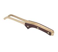 CHICIRIS Pince à thé de Haute qualité, Pince à thé en Laiton Antidérapante pour Usage Domestique, Conception Ergonomique, Parfaite pour les Amateurs de, 1 Pièce (Bois d'ébène)