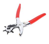 CHICIRIS Pince de Perforation de Ceinture, Outil de Perforation Multifonction en Cuir avec Poignée Confortable, pour Ceintures, Cuir, Plastique, Caoutchouc, Toile, Tissu, Selles en Carton