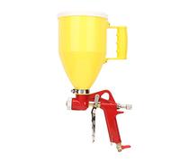 CHICIRIS Pistolet de Pulvérisation d'air 3L 1/4 Pouces, Trémie en | Construction du Corps en Alliage, Options de Buse 4/6/8 Mm, Pression de Sortie 50 Psi, Consommation D'air 21 Cfm, Poignée