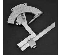 CHICIRIS Rapporteur de Biseau Universel, Outil de Mesure d'angle de Précision Durable pour Le Travail du Bois et des Métaux, fabriqué en Acier au Carbone de Haute qualité