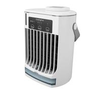 CHICIRIS Refroidisseur D'air de Bureau, Humidificateur, Ventilateur de Refroidissement USB Portable avec 3 Vitesses, pour la Maison, le Bureau, le Camping, Blanc, 500 Ml