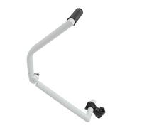 CHICIRIS Réglable pour coupe-fil, poignée ergonomique avec pince de support pour l'entretien de la pelouse, bords de coupe de jardin, ajustement d'angle de 0 à 180 degrés (blanc )