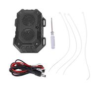 CHICIRIS Répulsif Ultrasonique contre les Rats, avec Lumières Stroboscopiques LED Clignotantes et Sons de Chat, pour Véhicule, Garage, Cuisine, Entrepôt