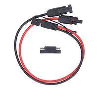 CHICIRIS SAE Adaptateur Câble, 10AWG Durable Extension Solaire | Housse étanche, Anti-poussière, Gaine PVC, Longueur 0,60m, Pour panneaux solaires VR