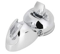 CHICIRIS Support de Pomme de Douche à Ventouse, Support de Pomme de Douche à Main en ABS Réglable avec Forte Aspiration pour de Salle de Bain