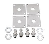 CHICIRIS Support pour Lance de Nettoyeur Haute Pression, Monture en Acier | Support mural, rangement organisé pour à mousse, compatible avec connexion rapide 1/4\"