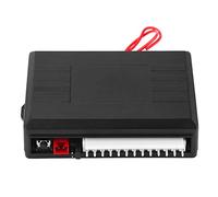 CHICIRIS Système D'entrée sans clé Universel pour Voiture avec | Kit de Commande Centrale 12 V, Déverrouillage à Distance, Sortie Sirène Clignotante, 433,92 MHz, Portée 60-80 M