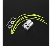 CHICIRIS Tête de Coupe en Aluminium pour Tondeuse à Gazon | Aluminium durable, Installation facile, Compatible avec diverses débroussailleuses