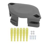 CHICIRIS Tête de Débroussailleuse, Lames de Rechange pour -Bordures 18 V 24 V 40, avec Double Lames et Verrouillage Automatique, Compatible avec P2080 P2008 P20100 P2200A P2222 P2030