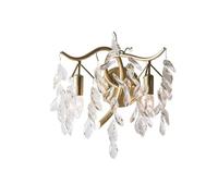 CHICKEN Décoration Murale Applique Murale Créative En Cristal À Double Tête, Lampes Personnalisées For Salon, Chambre Coucher Et Chevet Lumières LED Pour Chambre À Coucher