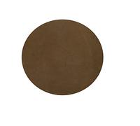 Chickw1 Ronde Nappe de Table Élastique Ajustable, Couleur Unie Couverture de Table Kitchen Extensible Protection Tables pour Restaurants, Pique-niques (Brun,200cm)