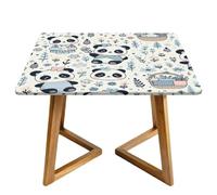 Chickwin Nappe Carrée avec Bord Élastique (Pandas 4,170x170cm)