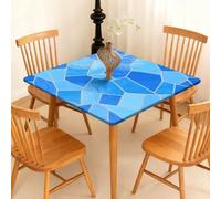 Chickwin Nappe Carrée Élastique Impermeable (Bleu Clair,170x170cm)