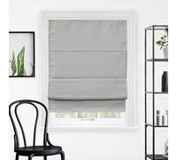 CHICOLOGY Pare-Soleil Romain pour fenêtre, Stores Romains, Stores occultants, Traitement de fenêtre pour la Maison, 78,7 x 162,6 cm (l x H), Gris Perle Del Mar (occultant)
