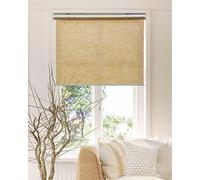 Chicology Snap-n '-Glide Cordless Roller Nuances, Felton Cream (Natural Woven), 23" W X 72" H