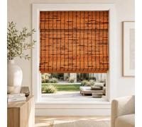 CHICOLOGY Stores en Bambou, Stores Romains pour fenêtres, Stores Romains pour fenêtre et Maison, Stores en Bambou pour terrasse, Stores et ombrages, Pare-Soleil de fenêtre, 81,3 x 162,6 cm (l x H),