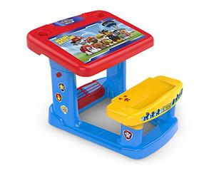 Chicos - Banc d'École Pat' Patrouille | Bureau Enfant Ergonomique avec Rangement | Tableau intégré | À partir de 2 Ans (51065)