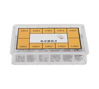 Chidlantu Pince de boîtier pour ETA2836/2824, jeu de rondelles et vis de fixation pour adaptateur de mouvement de montre, kit d’outils de réparation en acier de 10 tailles avec vis de