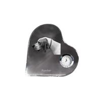 Chien d'arrêt anglais I - horloge à cristal avec photo de chien, étagère en forme de cœur avec horloge, horloge sur pied personnalisée de la marque Art-Dog