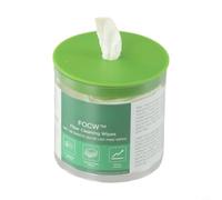 Chiffon de nettoyage en fibres non tissées 70 mm Utilisation humide | Non tissé non pelucheux, plus de 600 cycles de nettoyage, taille 70 x 70 mm, sans danger pour les fibres nues