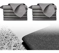 Chiffon de Nettoyage en Microfibre Épais 2026 - Réutilisable Non Pelucheux, Plusieurs Tailles et Quantités (5/10/15 pièces) pour Maison, Fenêtres, Miroirs, Verres et Voitures (10, 20*30cm)
