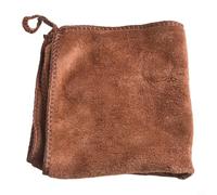Chiffon de nettoyage magique 30 x 30 cm en microfibre multi-usage pour cuisine, fenêtre, voiture, sans traces, absorbant (marron)