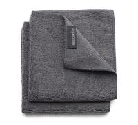 Chiffon en microfibres, set de 2 pc, gris, Brabantia