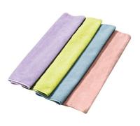 Chiffon microfibre multi-usages x4 pièces 38x36cm
