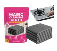 Chiffon Microfibre Nettoyant 5 Pièces Lavables Absorbantes Sans Peluches