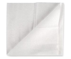 Chiffon nettoyant Hygotex, viscose, couché, blanc
