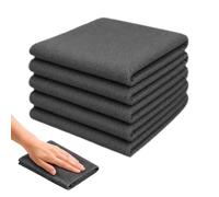 Chiffon Nettoyant Vitres 5 Pièces Réutilisables Sans Traces Sans Peluches