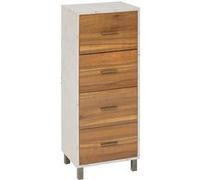 Chiffonnier 4 tiroirs Côme effet travertin 5five Beige