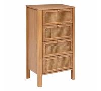 Chiffonnier 4 Tiroirs "Tiria" 103cm Marron