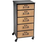 Chiffonnier 5 tiroirs Baris Atmosphera Beige G