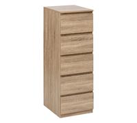 Chiffonnier 5 tiroirs DOLO - Beige