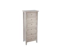 Chiffonnier 6 tiroirs Charme bois Atmosphera