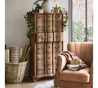 Chiffonnier Aiguillon marron H/L/P env. 129/63/49 cm