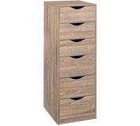 Chiffonnier de bureau 6 tiroirs 5five Marron G