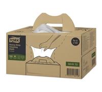 Chiffons de nettoyage extra-forts 35,5x41,5cm 1-épaisseur 180 chiffons blanc
