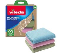 LAVETTE MICROFIBRE RECYCLEE X3 (Vendu par 1)