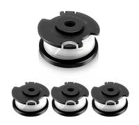 CHIHOLEN 4 Pièces Bobine Fil Coupe Bordure Compatible avec Einhell TLE-03,Bobine de Remplacement Convient pour Einhell GE-CT 18/28 Li, GE-CT 18/28 Li TC, GE-CT 18/260 Li, Ø1,6mm-4,9m(4 Bobine)