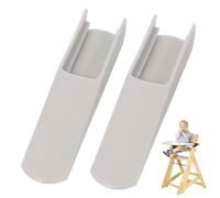 Child Highchair Leg Insert | Set Of 2 Chair Security Extension Insert | Anti-Skid Dining Chair Protector, Highchair Leg Pad For Children Highchair