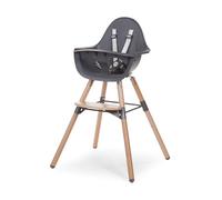 Childhome - Chaise haute évolutive Evolu 2 avec arceau - Naturel/Anthracite
