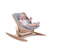 Childhome Coussin Réducteur de Naissance; Compatible Transat Naissance Evolu Newborn Seat; 100 pourcent Coton; Harnais de sécurité 5 points; Confortable; Ergonomique; Couleur Gris CHEVOSCNBJG