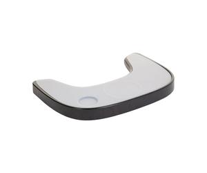 Childhome Evolu Plateau De Table Abs Noir + Silicone Set De Table ; Chevotsbl