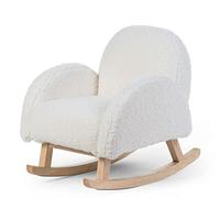 Childhome – Fauteuil à bascule pour enfant Teddy Blanc
