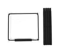 Childhome - Kit de pieds long et repose pieds pour chaise haute Evolu - Noir