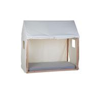 Childhome - Toile pour lit Cabane 70 x 140 cm - Blanc