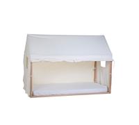 Childhome - Toile pour lit Cabane 90 x 200 cm - Blanc